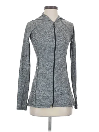 Pre-owned Athleta Jacket In Gray