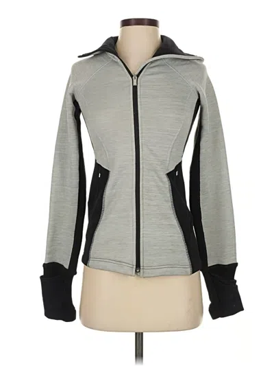Pre-owned Athleta Jacket In Gray