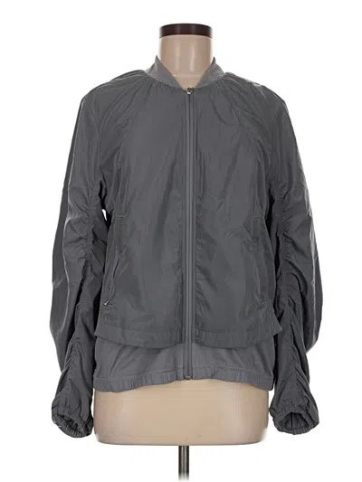 Pre-owned Athleta Jacket In Gray