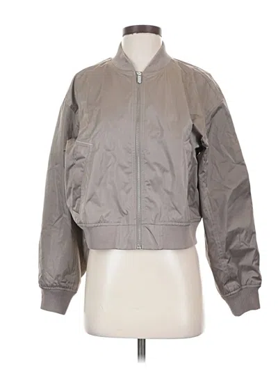 Pre-owned Athleta Jacket In Gray