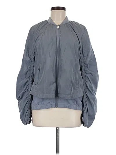 Pre-owned Athleta Jacket In Gray