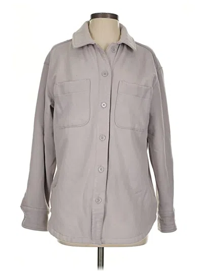 Pre-owned Athleta Jacket In Gray