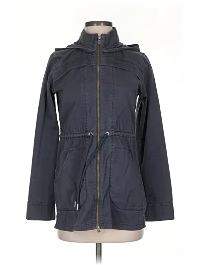 Pre-owned Athleta Jacket In Gray