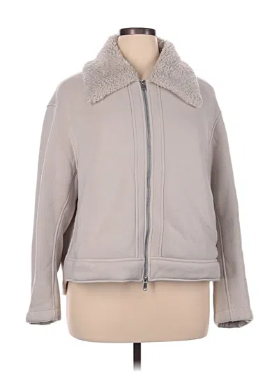 Pre-owned Athleta Jacket In Gray