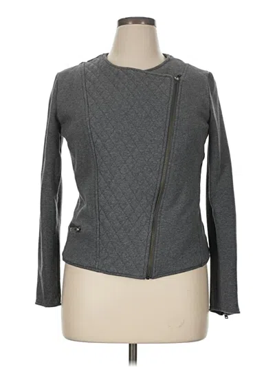 Pre-owned Athleta Jacket In Gray