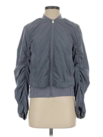 Pre-owned Athleta Jacket In Gray