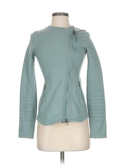 Pre-owned Athleta Jacket In Green