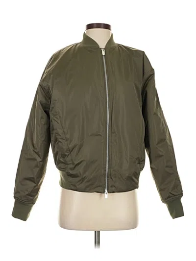 Pre-owned Athleta Jacket In Green