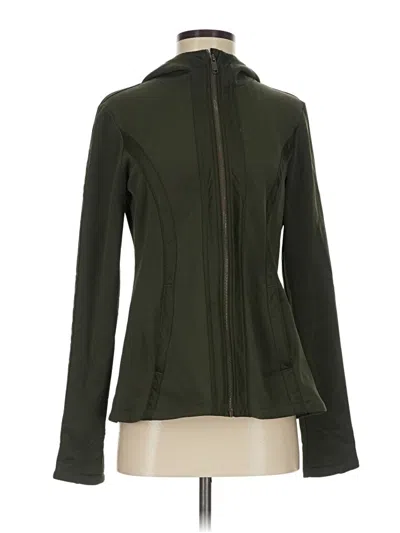 Pre-owned Athleta Jacket In Green