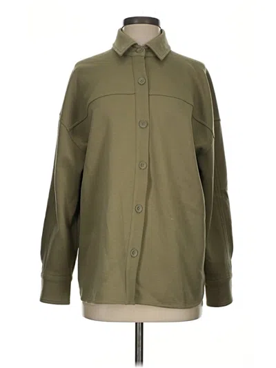 Pre-owned Athleta Jacket In Green