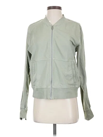 Pre-owned Athleta Jacket In Green