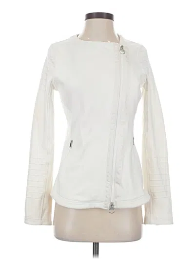 Pre-owned Athleta Jacket In Ivory