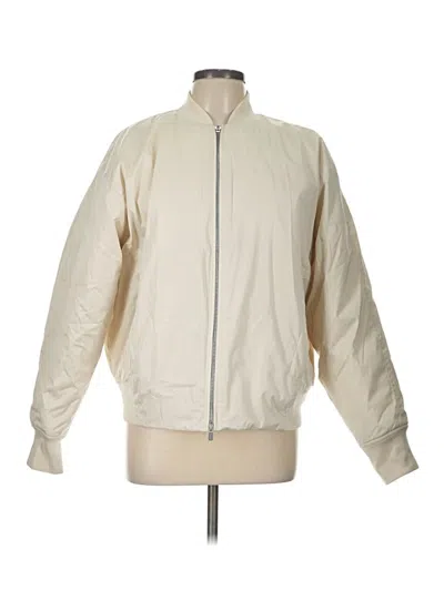 Pre-owned Athleta Jacket In Ivory