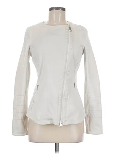 Pre-owned Athleta Jacket In Ivory