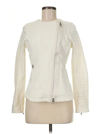 Pre-owned Athleta Jacket In Ivory