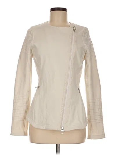 Pre-owned Athleta Jacket In Ivory