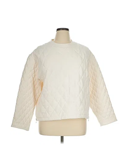 Pre-owned Athleta Jacket In Ivory