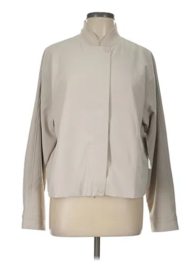 Pre-owned Athleta Jacket In Ivory