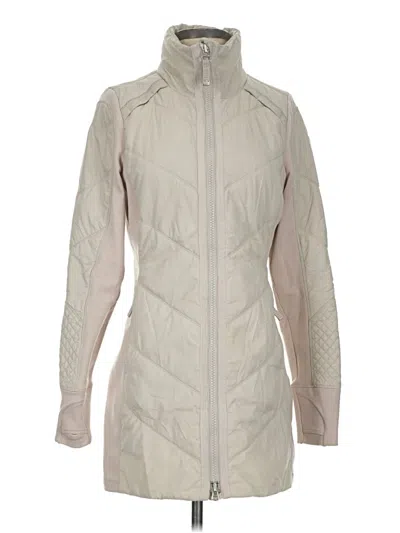 Pre-owned Athleta Jacket In Ivory
