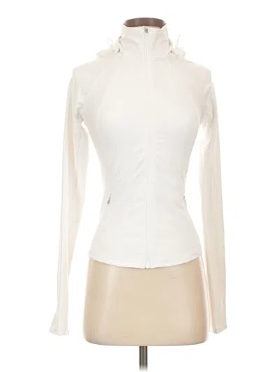 Pre-owned Athleta Jacket In Ivory