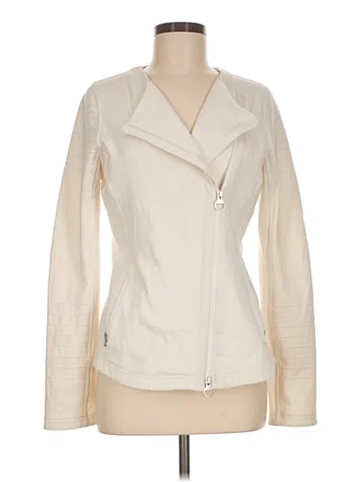 Pre-owned Athleta Jacket In Ivory