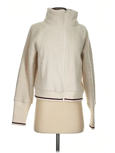 Pre-owned Athleta Jacket In Ivory