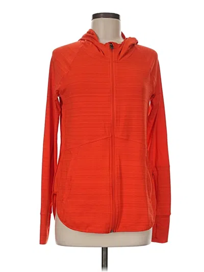 Pre-owned Athleta Jacket In Orange