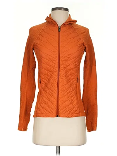 Pre-owned Athleta Jacket In Orange