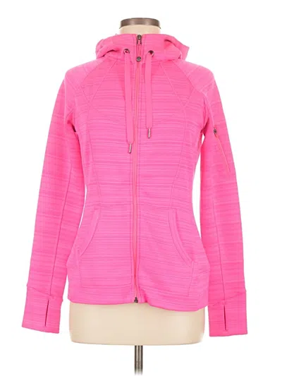 Pre-owned Athleta Jacket In Pink