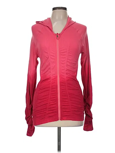 Pre-owned Athleta Jacket In Pink