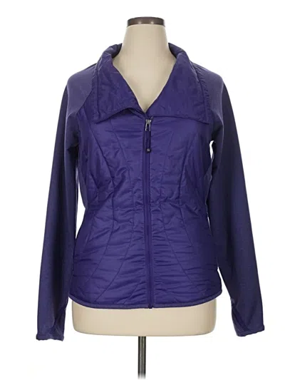 Pre-owned Athleta Jacket In Purple
