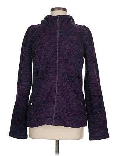 Pre-owned Athleta Jacket In Purple