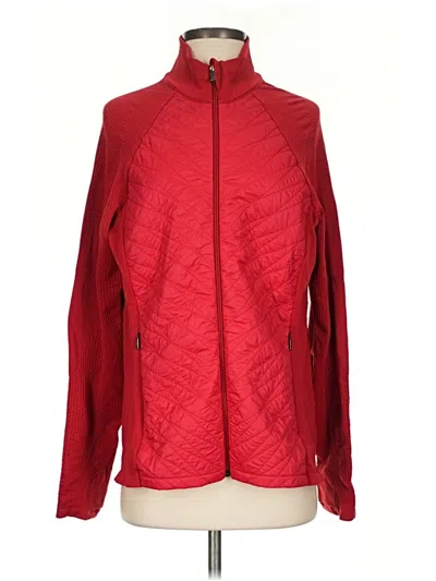 Pre-owned Athleta Jacket In Red