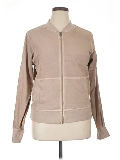 Pre-owned Athleta Jacket In Tan