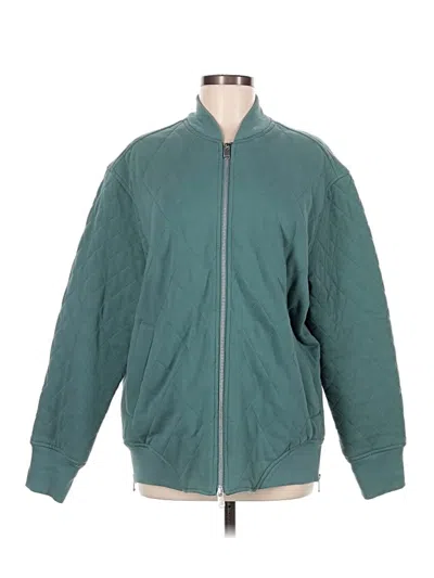 Pre-owned Athleta Jacket In Teal