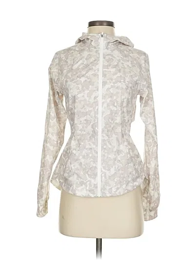 Pre-owned Athleta Jacket In White