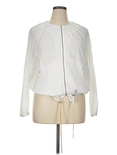 Pre-owned Athleta Jacket In White