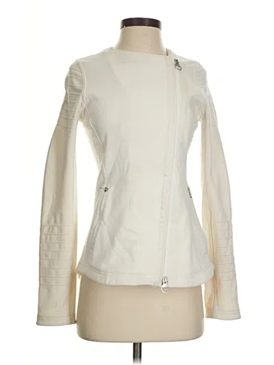Pre-owned Athleta Jacket In White