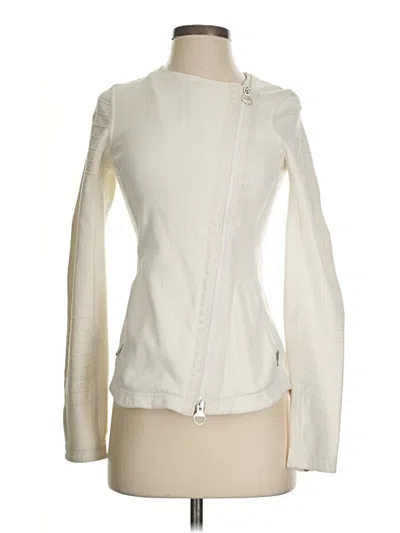 Pre-owned Athleta Jacket In White