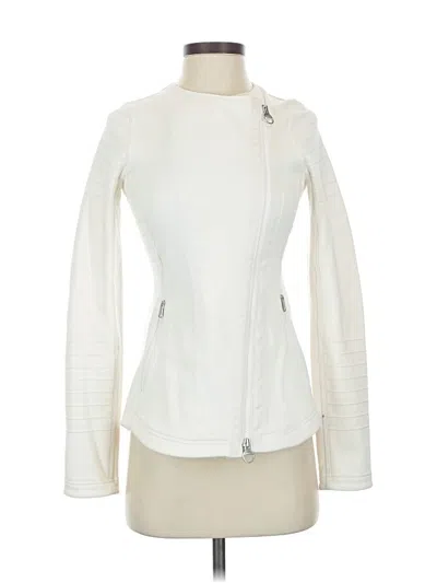 Pre-owned Athleta Jacket In White