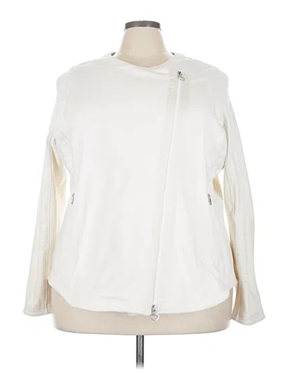 Pre-owned Athleta Jacket In White