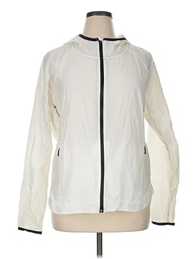 Pre-owned Athleta Jacket In White
