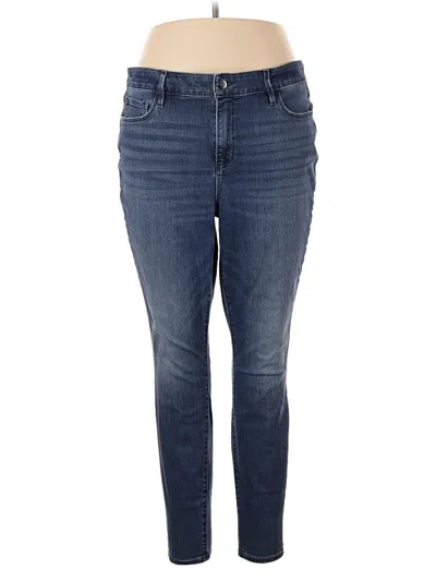 Pre-owned Athleta Jeans In Blue