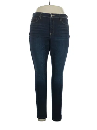 Pre-owned Athleta Jeans In Blue