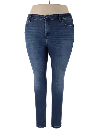 Pre-owned Athleta Jeans In Blue