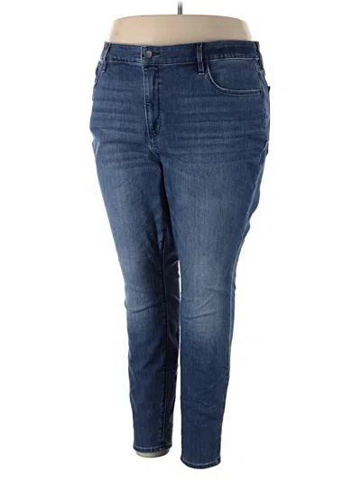 Pre-owned Athleta Jeans In Blue