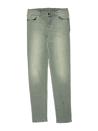 Pre-owned Athleta Kids' Jeans In Gray