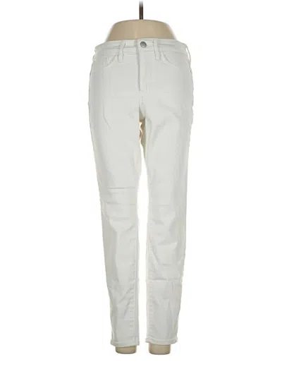 Pre-owned Athleta Jeans In Ivory