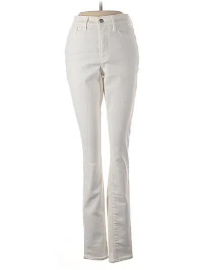 Pre-owned Athleta Jeans In Ivory