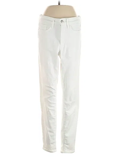 Pre-owned Athleta Jeans In Ivory
